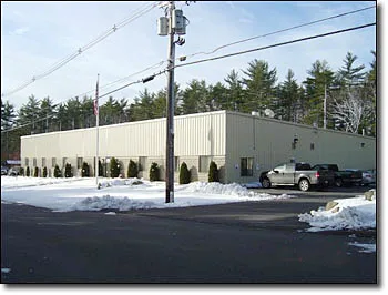 Completed commercial electrical project, steel warehouse building